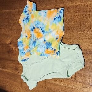 GARANIMALS AND HONEST BABY CLOTHING TOPS SZ 0-3 MONTH